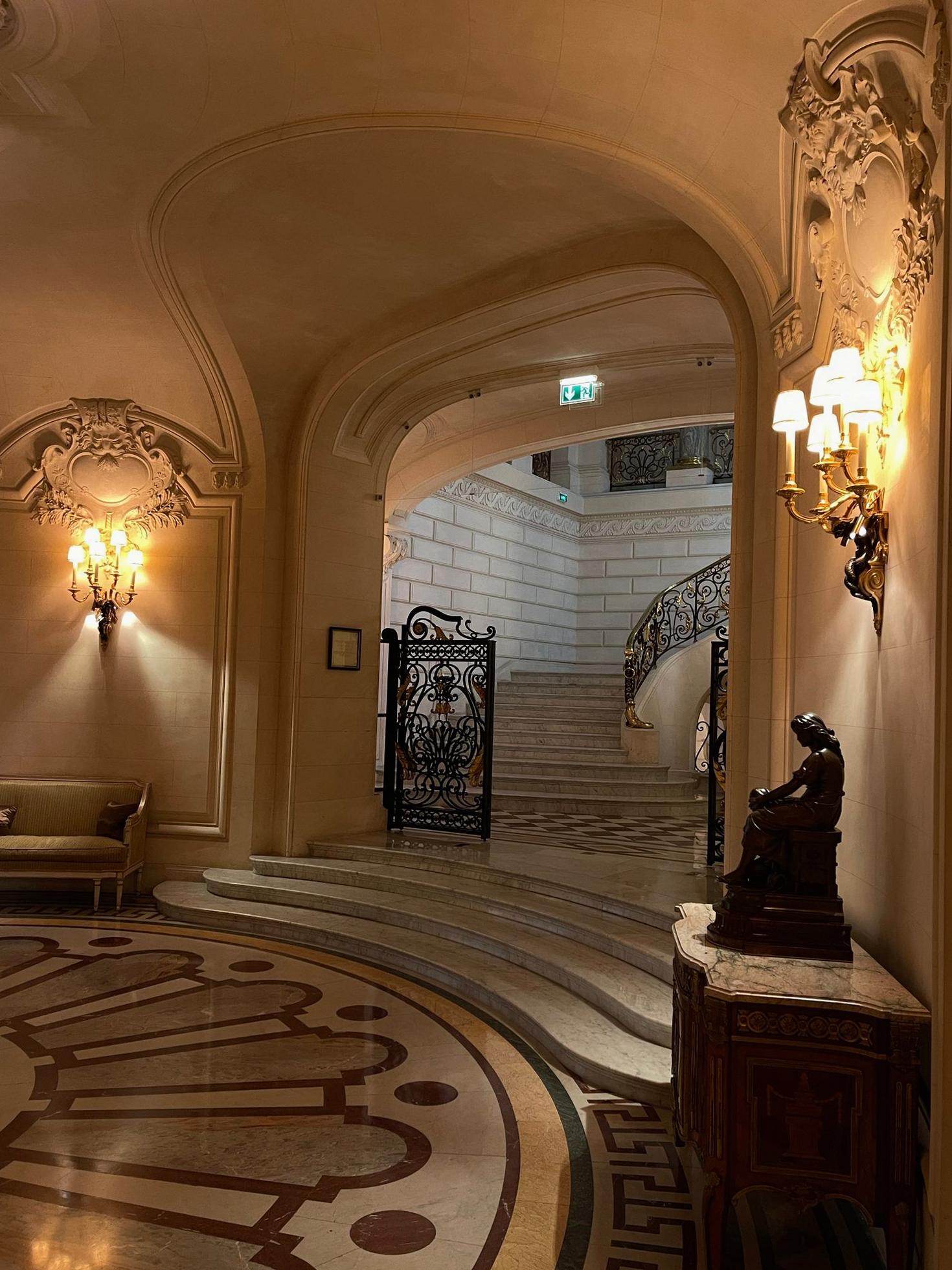 Lobby élégant